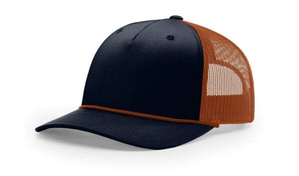 CROWN-CORNERH 112FPR Five Panel Trucker w/ Rope - Image 12