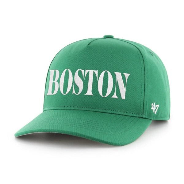 Boston '47 HITCH Snapback Hat (Green) - Image 2