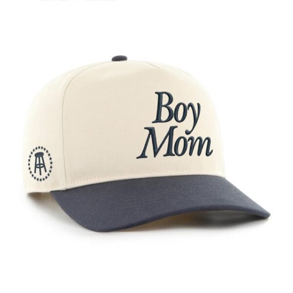 Boy Mom '47 Two Tone HITCH Snapback Hat - Image 2