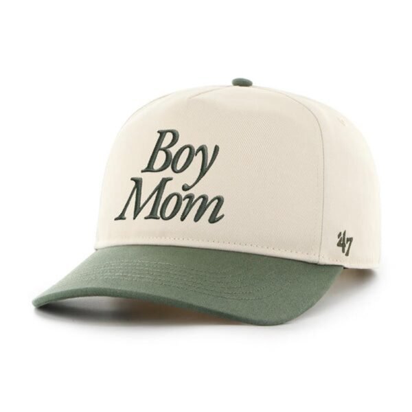 Boy Mom '47 Two Tone HITCH Snapback Hat - Image 4
