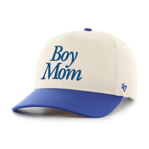 Boy Mom '47 Two Tone HITCH Snapback Hat - Image 7