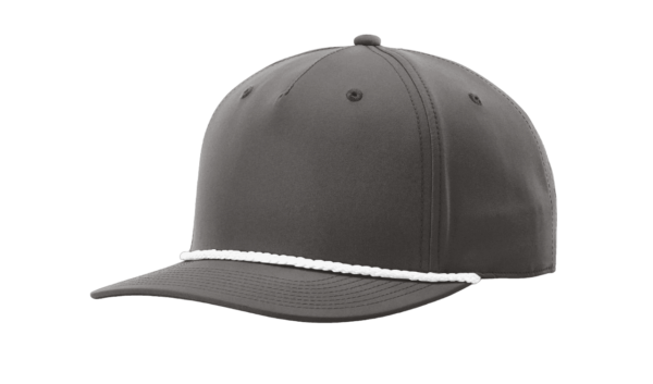 CROWN-CORNERH 258 Snapback Rope Hat Five Panel Classic Rope Cap Performance Polyester - Image 7