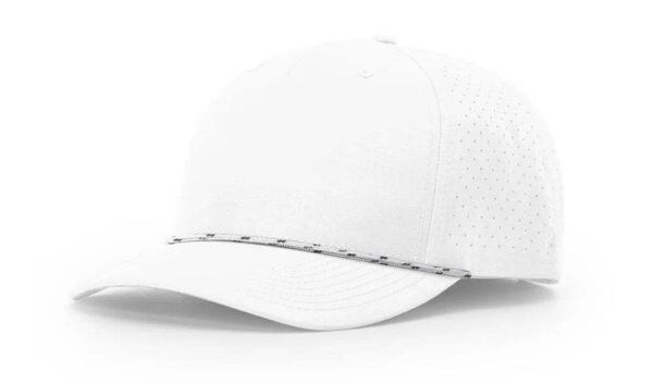 CROWN-CORNERH 355 Laser Perfed Performance Snapback Rope Cap Hat - Image 12