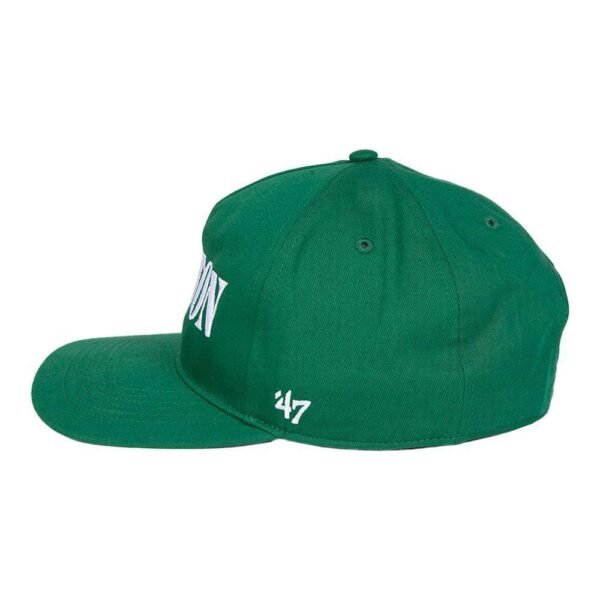 Boston '47 HITCH Snapback Hat (Green) - Image 6